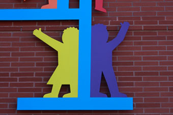 Detail of South Wall Sculpture