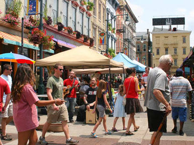 Activity in Findlay Market