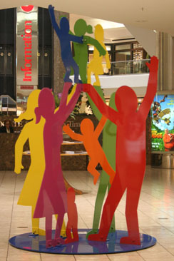 Family Celebration in Stamford Town Center