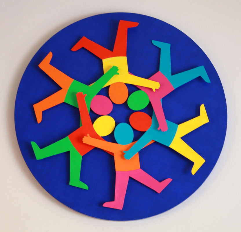 Joining Together (variation on blue)