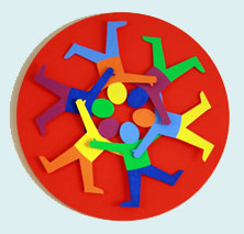 Joining Together (variation on red)