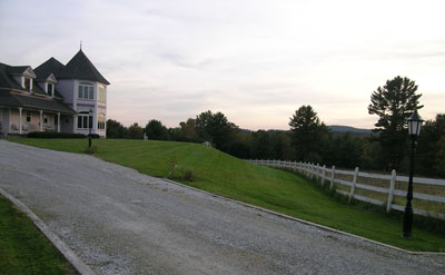 The house