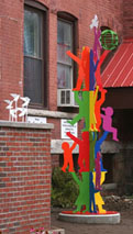 Peace Garden Totem