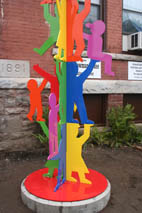 Peace Garden Totem