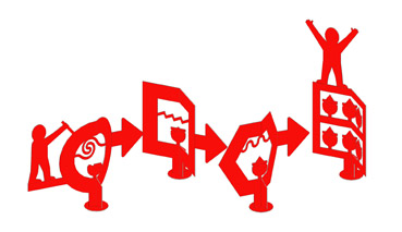 A symbol of the manufacturing process