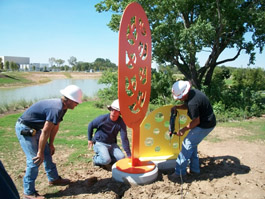 Group 1 - Drilling anchor bolts