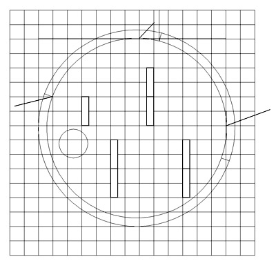 Lobby Ceiling Grid study