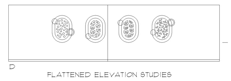 Flattened Elevation Studiy D