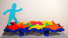 Honoring the Onondaga Creek Maquette