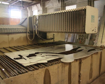 Abrasive Water Jet Cutting Machine