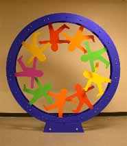 folk circle mandala