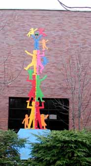 Standing Tall - A Community Totem