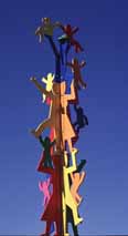 Standing Tall - A Community Totem in Chicago